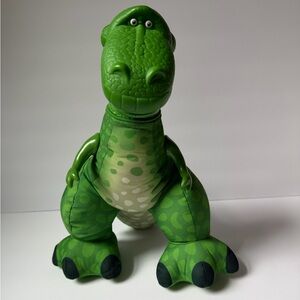2009 Big Roarin' Rex Toy Story 3 Disney Pixar Fisher Price Squeeze to Roar Plush